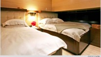 Sailing yacht Infinity - Guest Cabin - Credit to Cobra Yachts